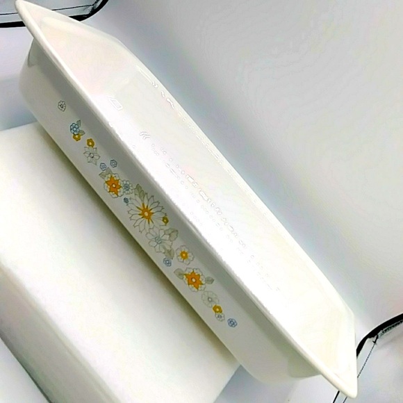 Corning Ware Roaster Pan “Floral Bouquet” Vintage. P-76-B. Made in USA. 17x 11” - Picture 11 of 14